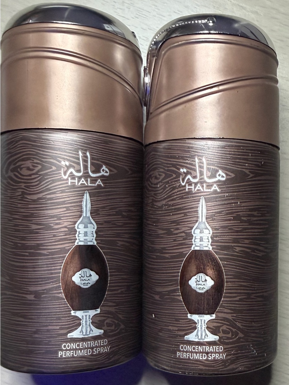 Concentrated Perfumed Spray — Brown/Gold